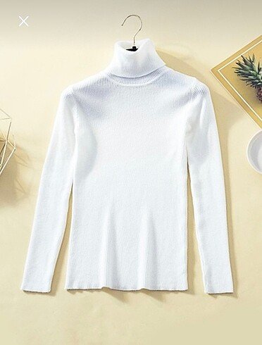 Boğazlı kazak unisex ürün her bedene uyumludur
