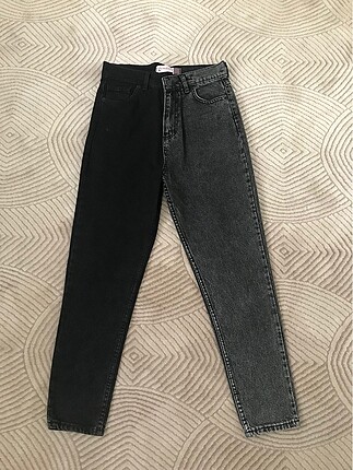 İki renk mom jeans