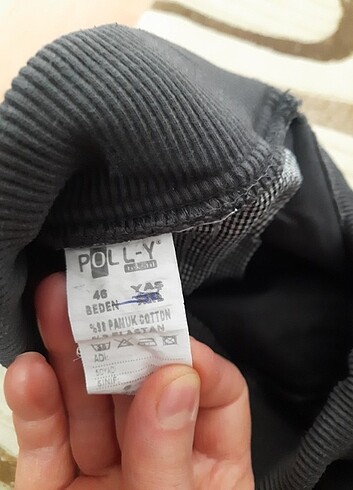 12-13 Yaş Beden gri Renk Okul pantolonu . .