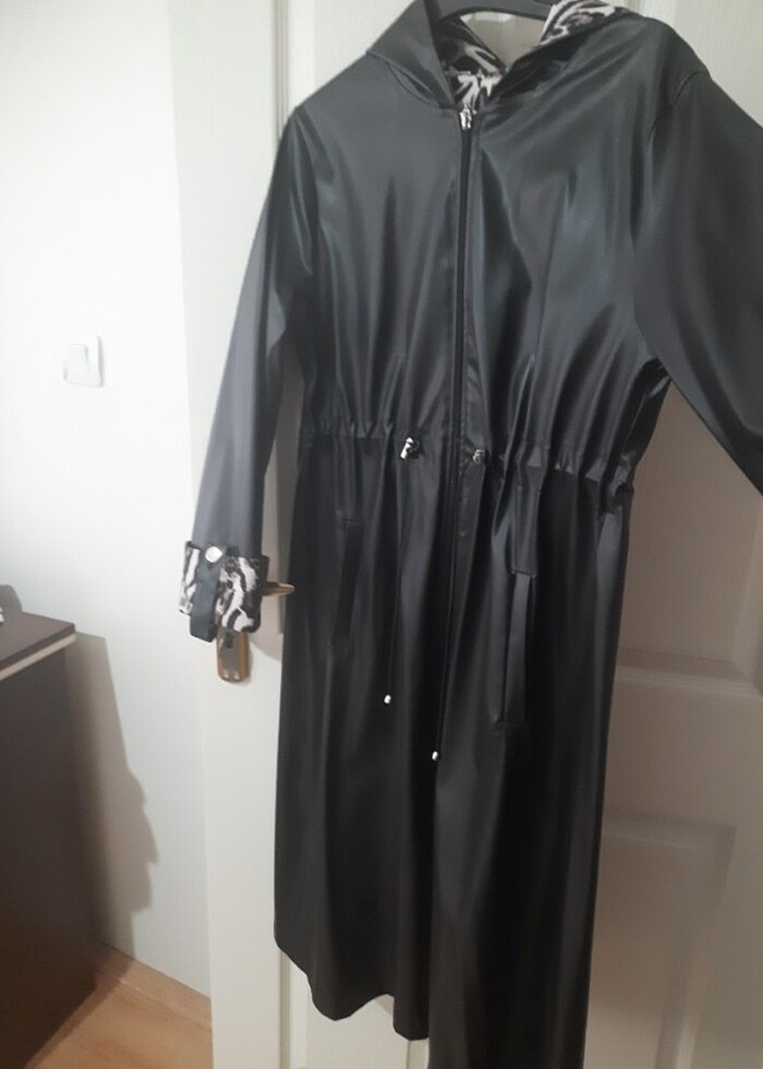 Deri trençkot  - Görsel 4