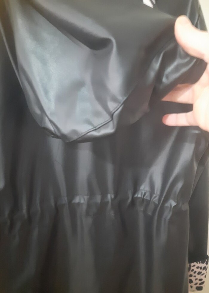 Deri trençkot  - Görsel 5