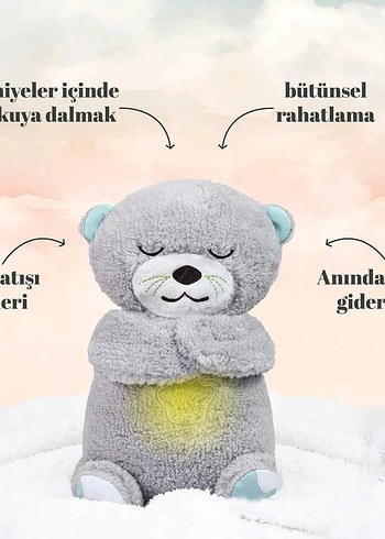 Su samuru uyku arkadaşı peluş oyuncak - Görsel 3