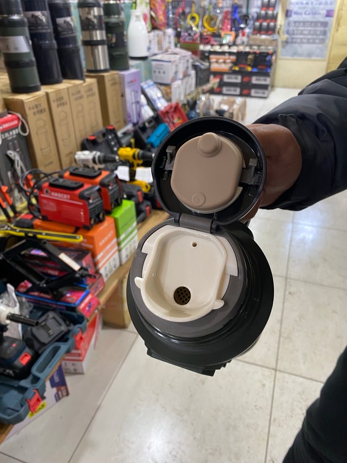 Haki Renkli Çelik Termosu - Görsel 4