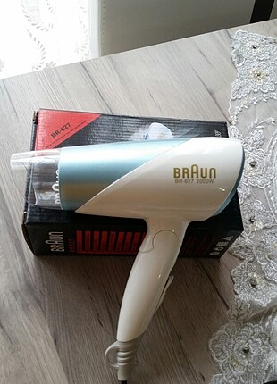 Braun 2000W katlanabilir saç kurutma makinesi yeni kutusunda