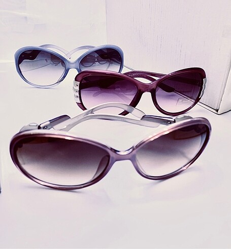 Ray Ban 3 adet ultraviyole kadın güneş gözlüğü