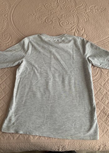 Erkek Gri Uzun Kollu Sweatshirt - Görsel 2