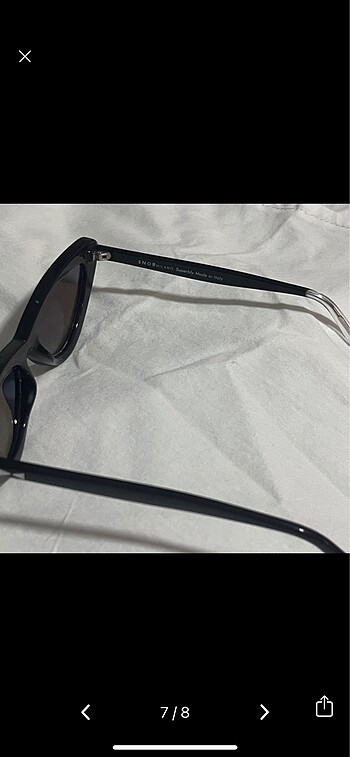  Beden siyah Renk snob milano cat eye güneş gözlüğü