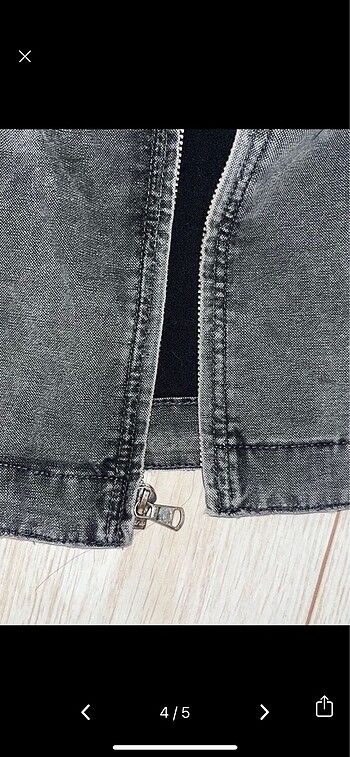 xs Beden gri Renk zara oversize kot ceket