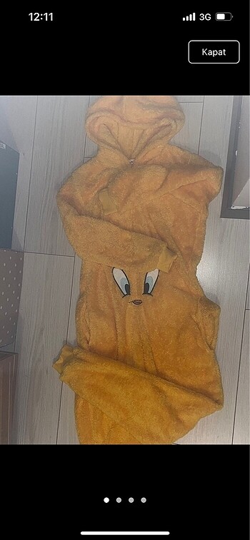 Diğer tweety peluş tulum pijama