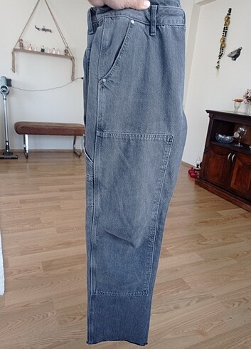 Gri vintage erkek pantolon