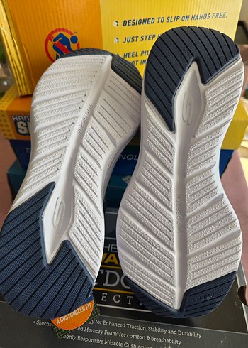 #Mavi Skechers Go Run Vapor Foma, Stretch Fıt Memory Foma - Görsel 5