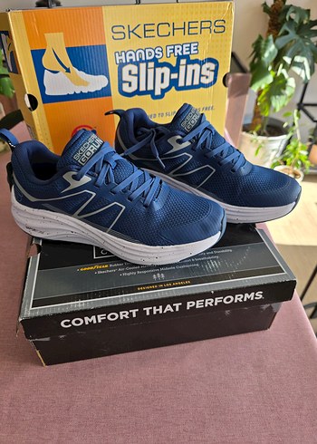 #Mavi Skechers Go Run Vapor Foma, Stretch Fıt Memory Foma - Görsel 2