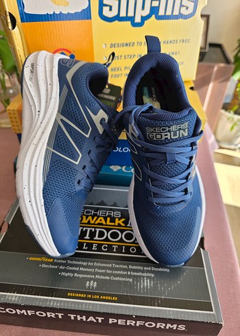 #Mavi Skechers Go Run Vapor Foma, Stretch Fıt Memory Foma - Görsel 3