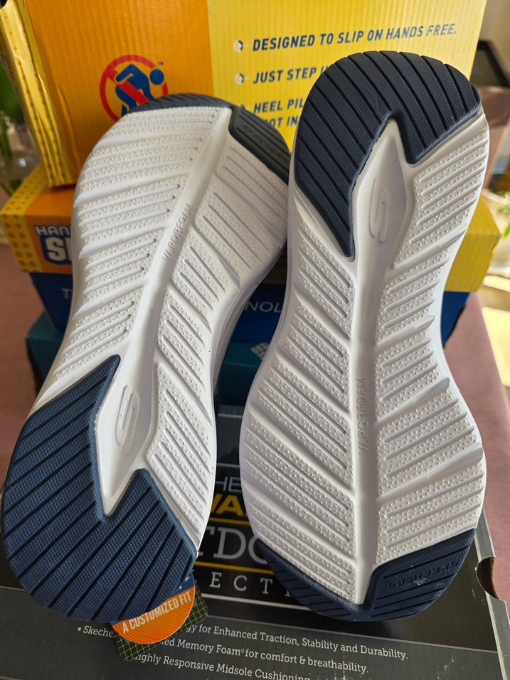 #Mavi Skechers Go Run Vapor Foma, Stretch Fıt Memory Foma - Görsel 5