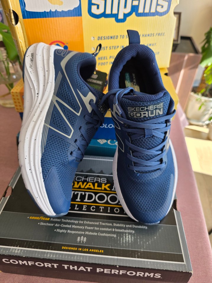 #Mavi Skechers Go Run Vapor Foma, Stretch Fıt Memory Foma - Görsel 3