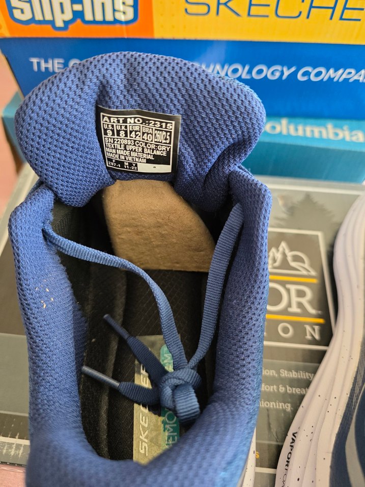 #Mavi Skechers Go Run Vapor Foma, Stretch Fıt Memory Foma - Görsel 4