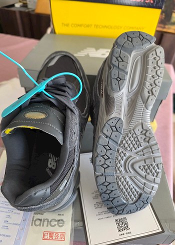 New balance  M2002RDA N-GREY Modeli suet nubuk hakiki deri - Görsel 6