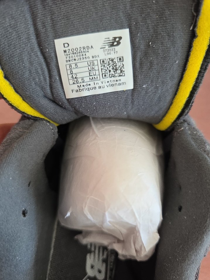 New balance  M2002RDA N-GREY Modeli suet nubuk hakiki deri - Görsel 4