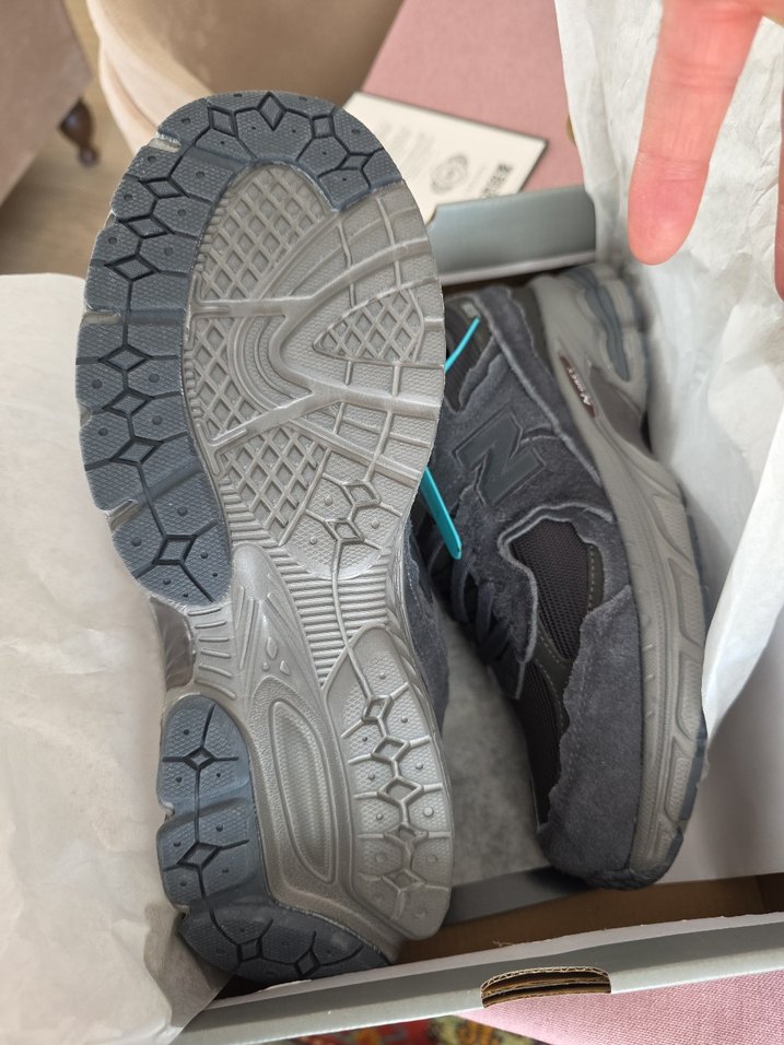 New balance  M2002RDA N-GREY Modeli suet nubuk hakiki deri - Görsel 2