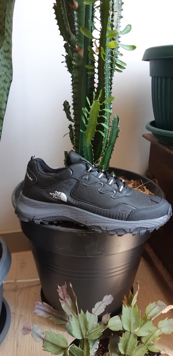 The North Face Siyah Erkek Spor Ayakkabı su geçirmez . - Görsel 3