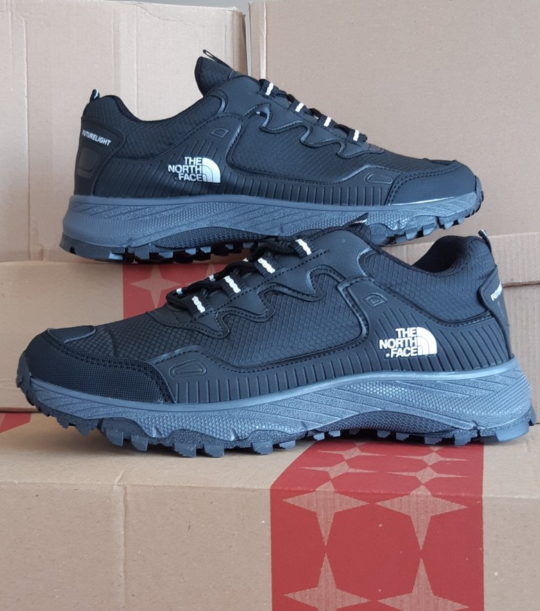 The North Face Siyah Erkek Spor Ayakkabı su geçirmez . - Görsel 4