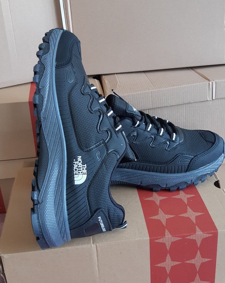 The North Face Siyah Erkek Spor Ayakkabı su geçirmez . - Görsel 5