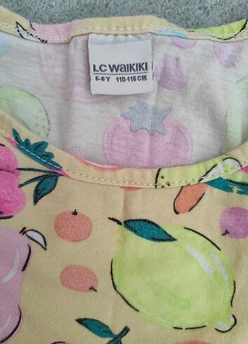 LC Waikiki Kız Çocuk Yazlık Penye Elbise