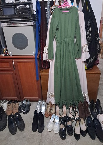 Çiçek Desenli Midi Bohem Hamile Eteği - Görsel 17