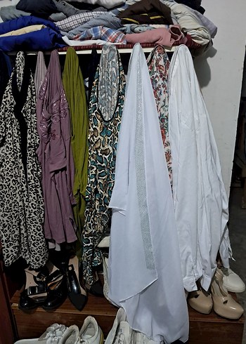 Çiçek Desenli Midi Bohem Hamile Eteği - Görsel 15