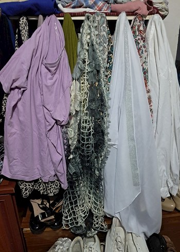 Çiçek Desenli Midi Bohem Hamile Eteği - Görsel 12