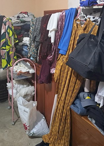 Çiçek Desenli Bohem Midi Hamile Etek - Görsel 12