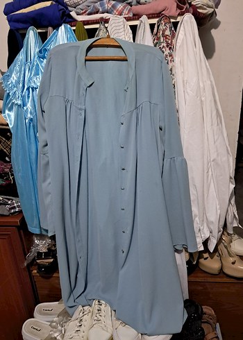 Çiçek Desenli Bohem Midi Hamile Etek - Görsel 7