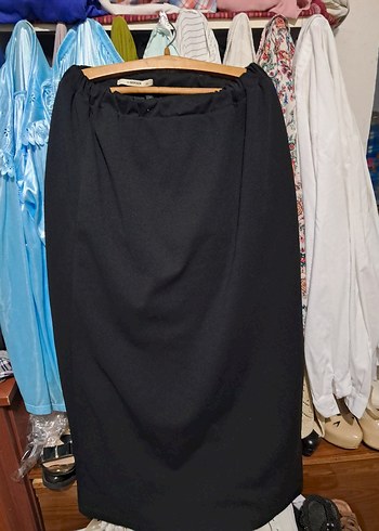 Çiçek Desenli Bohem Midi Hamile Etek - Görsel 8