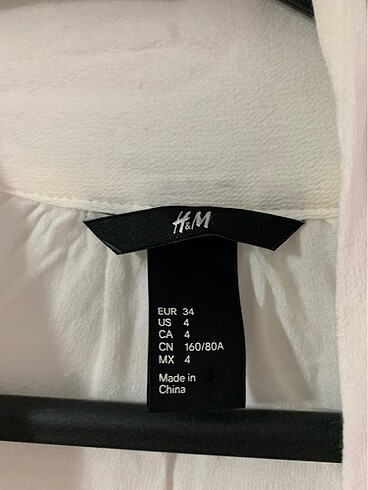 xs Beden H&M Gömlek