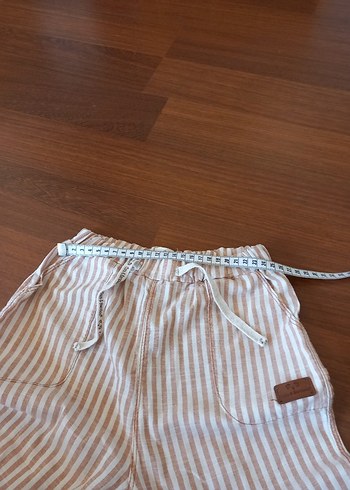 6 Yaş Beden ten rengi Renk yazlık ince kumaş pantolon