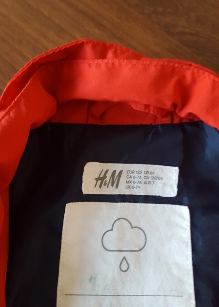 erkek çocuk yağmurluk 6 yaş - Görsel 2