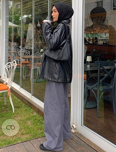 Zara CEYLAN OTANTİK DERİ CEKET