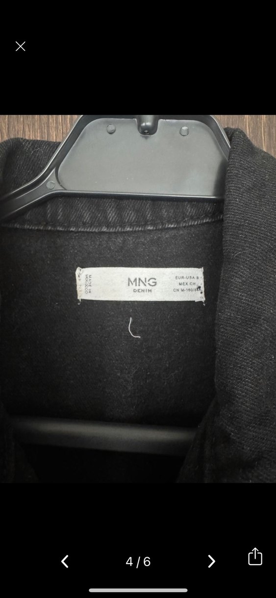 Kadın Siyah Kot Uzun Tulum - Görsel 3