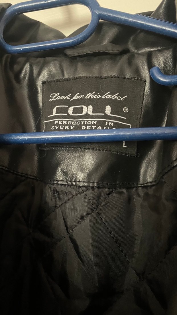 Düğmeli Siyah Kadın Deri Ceket - Görsel 3