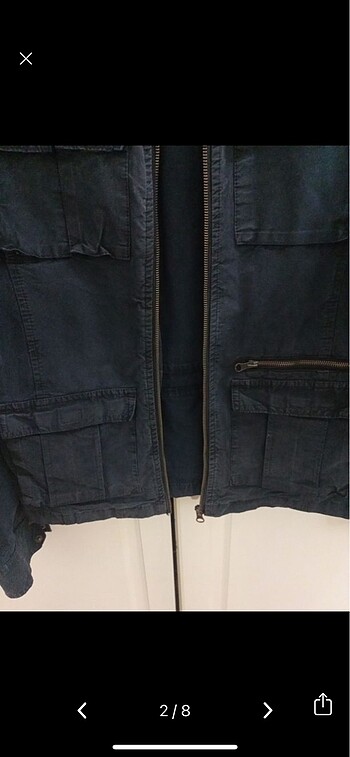 Zara vintage kot ceket