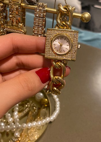 Michael Kors Altin Tasli Kare Kol Saati