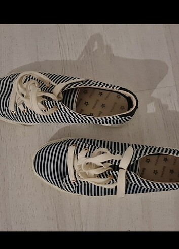 38 Beden lacivert Renk Kadın Sneakers Ayakkabı