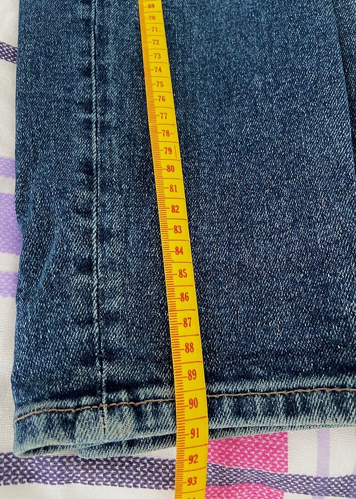 Mavi Kot Pantolon - Görsel 5