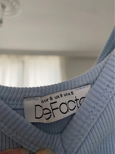 Defacto Mavi Crop