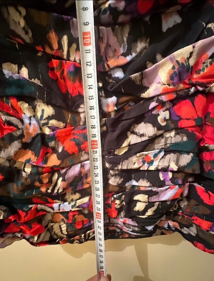 Kadın Çok Renkli Pileli Mini Straplez Bustiyer - Görsel 4