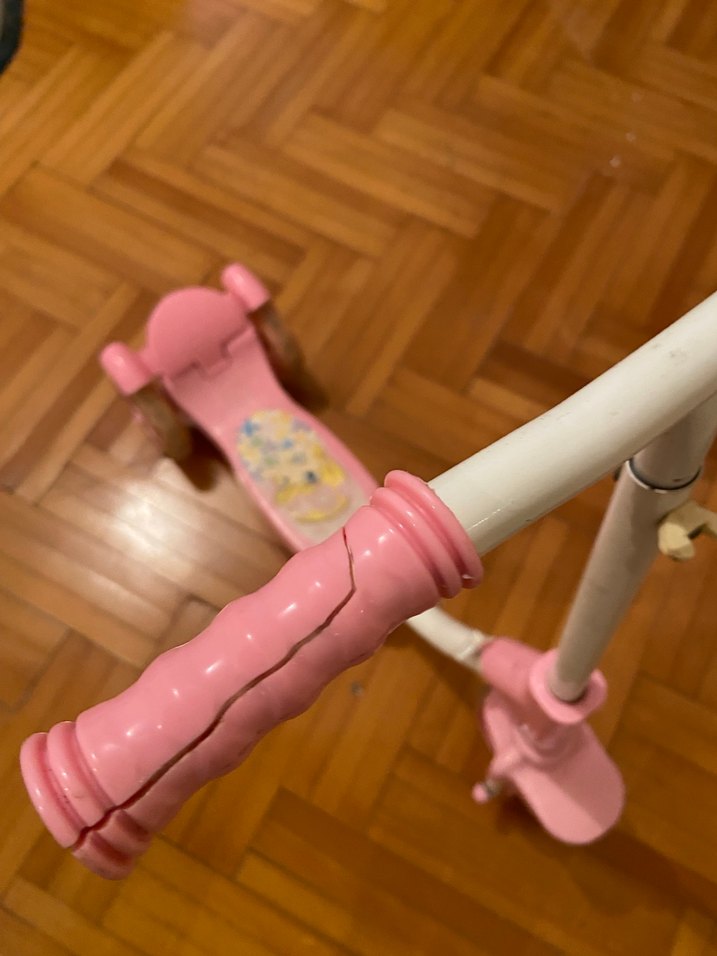 Pembe Çocuk Scooter'ı - Görsel 3