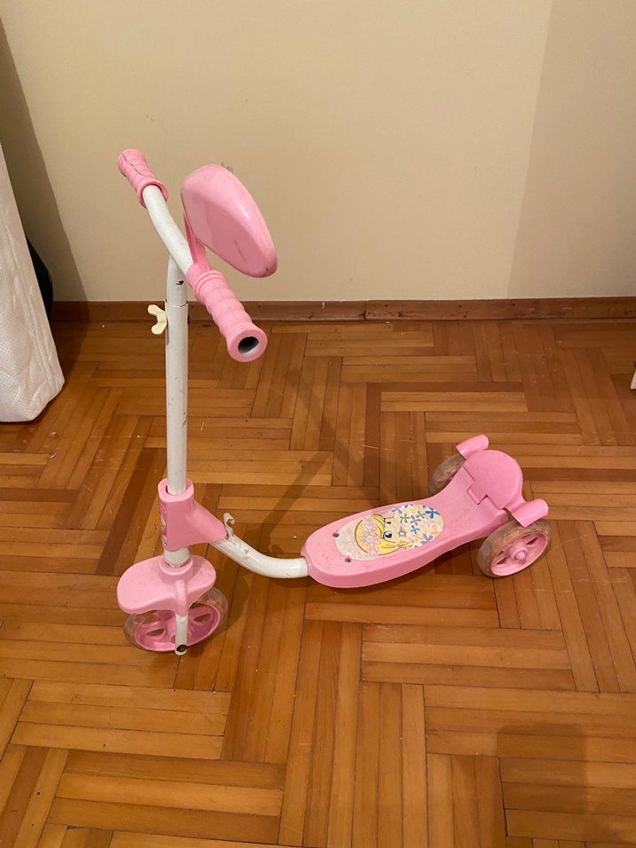 Pembe Çocuk Scooter'ı - Görsel 5