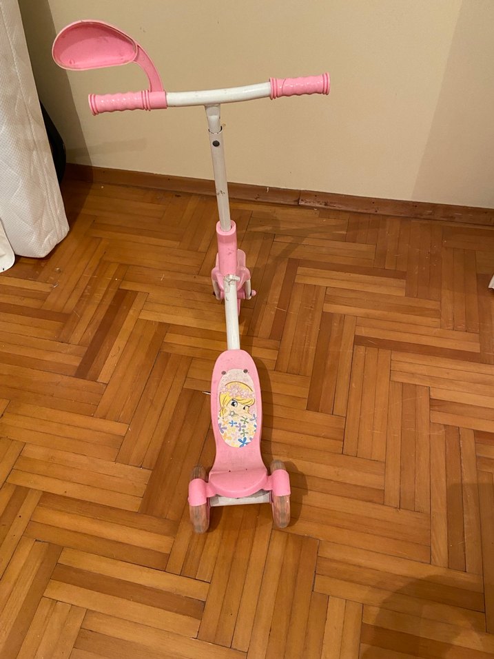 Pembe Çocuk Scooter'ı - Görsel 4