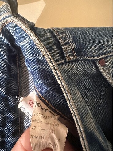 29 Beden Bayan kot pantalon