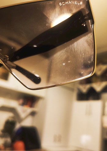Chanel gözlük vintage orjinal - Görsel 6